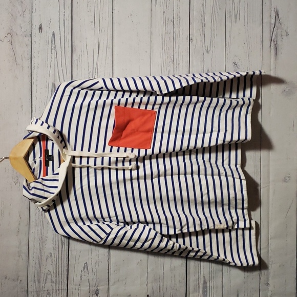 J.Crew hooded cotton longsleeve - Picture 1 of 6